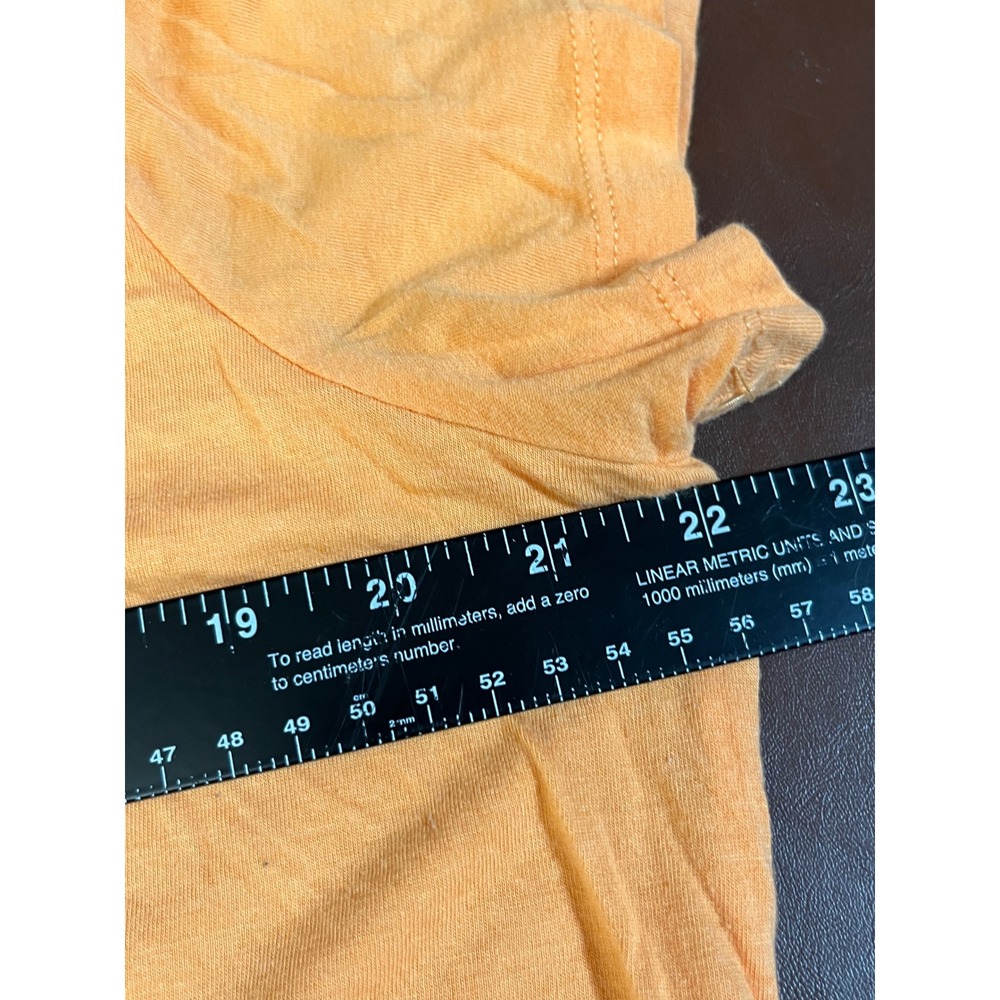 IZOD Womens XXL Orange Short Sleeve Scoop Neck Cotton Modal Blend Basic Tee - Picture 10 of 12